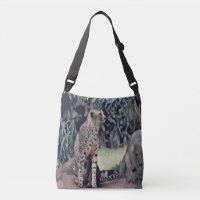 Jaguar En La Pintura De Aceite Forestal, Bolsa De 