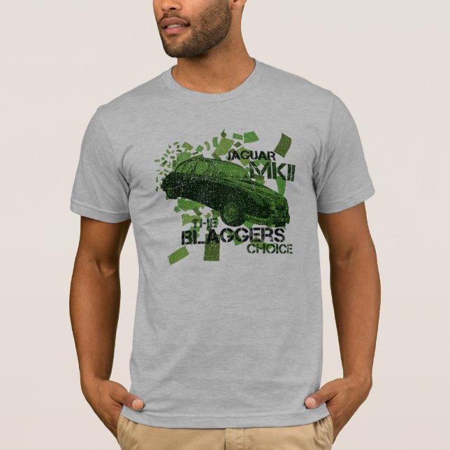 Jaguar MK2 la camiseta de la opción de Blaggers (Anverso)