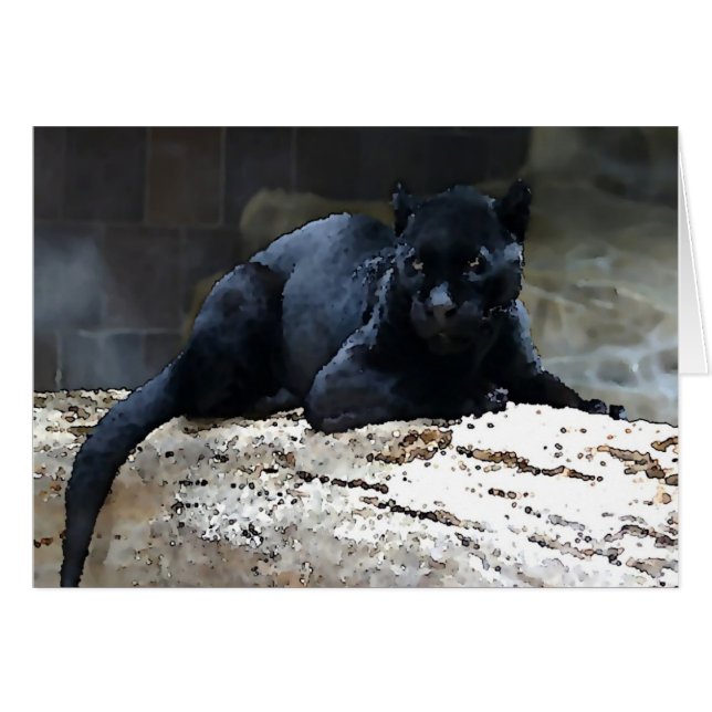 Jaguar negro (Anverso (Horizontal))