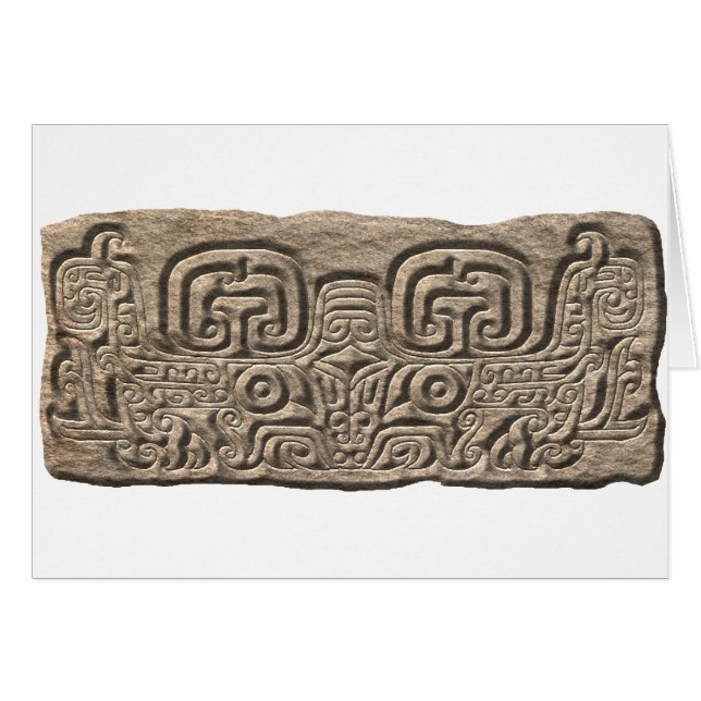 Jaguar-stone maya (Anverso (Horizontal))
