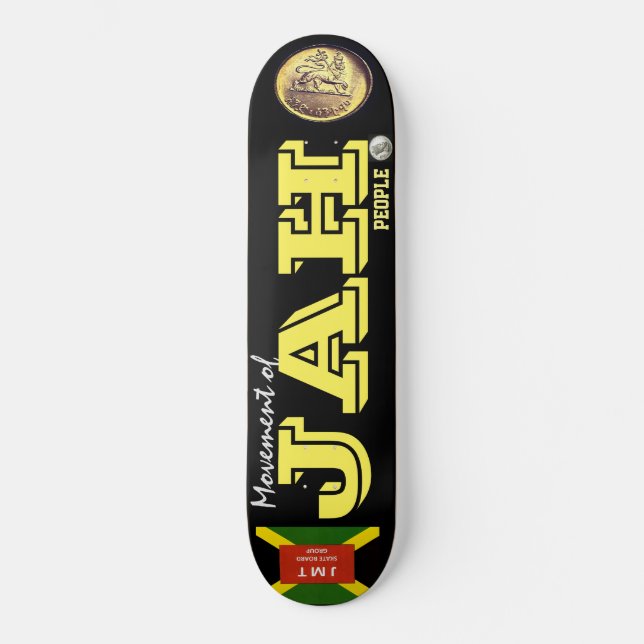 JAH GENTE Patineta (Anverso)
