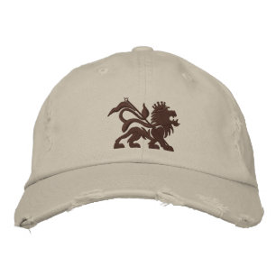 jah lion emboidered tuff gorra