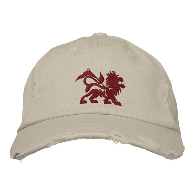 jah lion emboidered tuff gorra (Anverso)