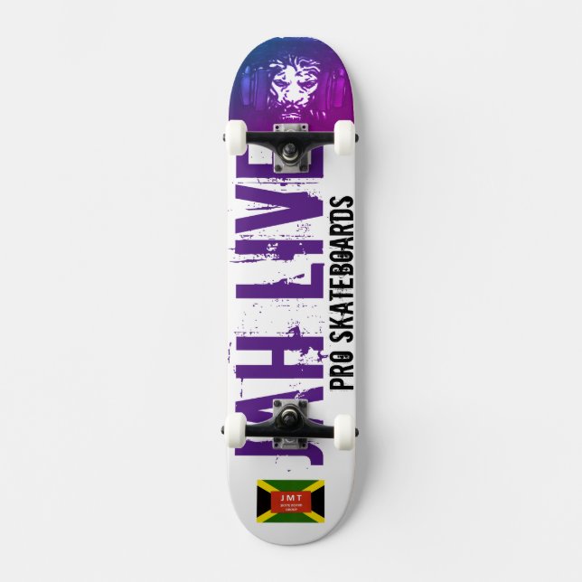 JAH LIVE Skateboard /JMT USA (Anverso)