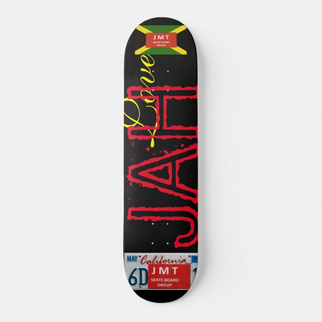 JAH LOVE SKATEBOARDS / JMT USA (Anverso)