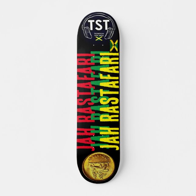 JAH RASTAFARI JMT 7 3/4" Deck de monopatín (Anverso )
