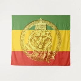 Jah Rastafari León del Tapiz del Muro de Judá