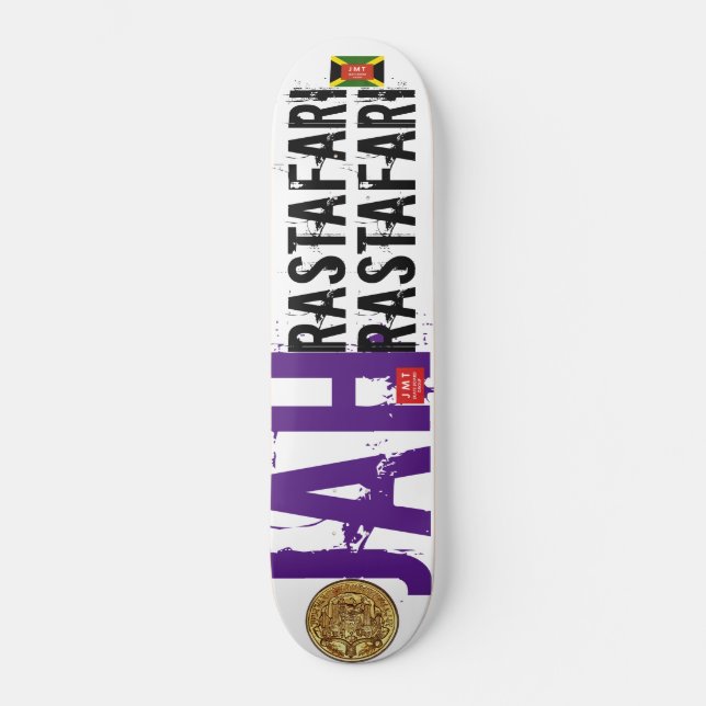 JAH RASTAFARI Patineta (Anverso)