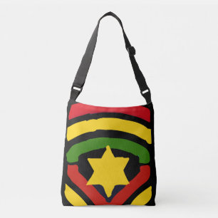 Jah Rastafari por todo la bolsa para transportar