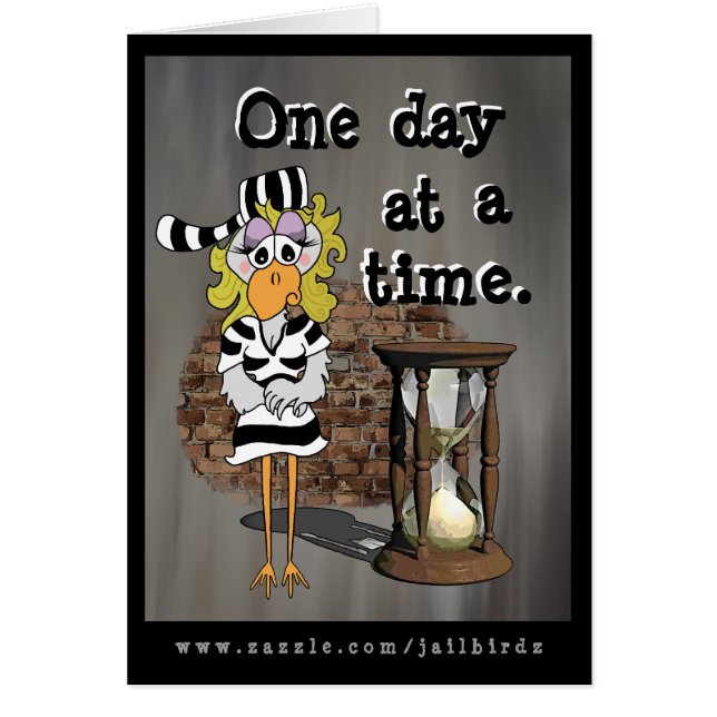 Jailbird femenino: ¡Sea fuerte! (Frente)