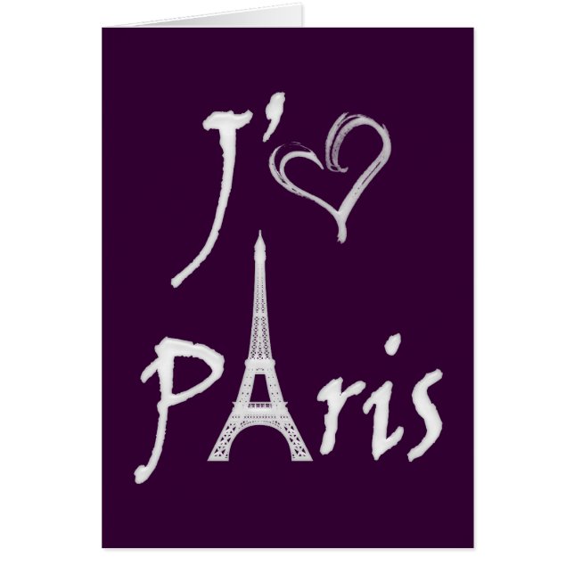 j'aime Paris (Frente)