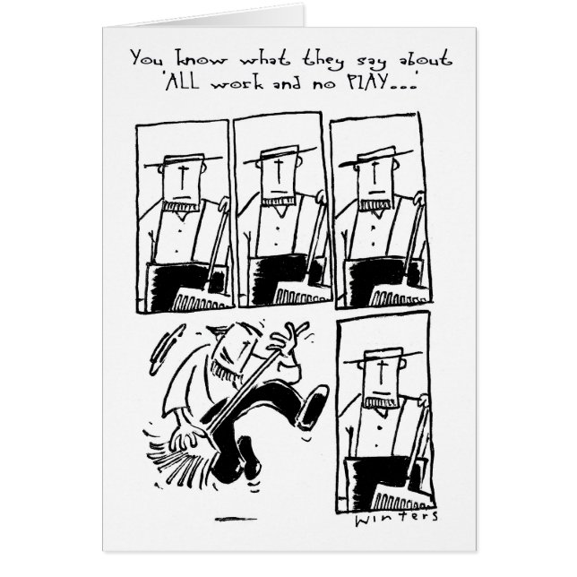 Jake que juega el rastrillo (Frente)