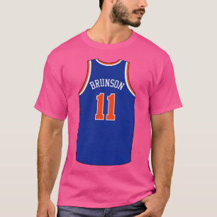 Jalen Brunson New York Jersey Blue Qiangy