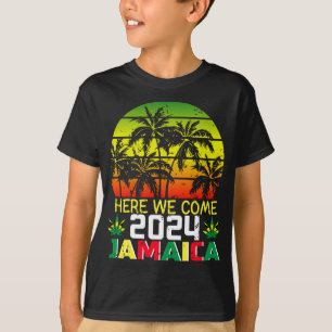 Jamaica 2024 Aquí Vamos Muchacha Camiseta