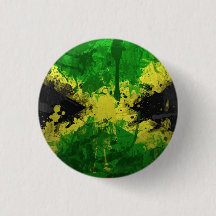 Jamaica ama al león Rastafari Reggae botón rasta