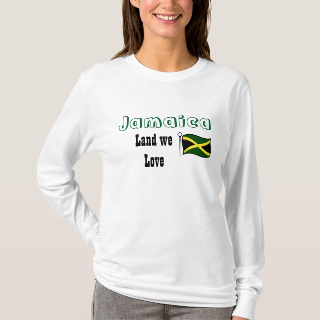 jamaica bendiga nuestras camisetas de tierra (Anverso)