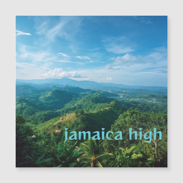 Jamaica blue mountain high (Anverso)