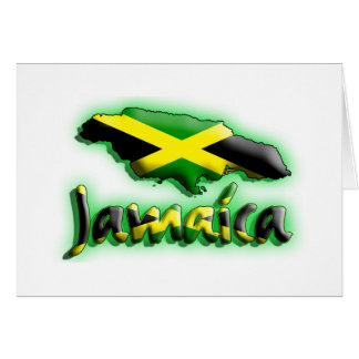 Jamaica con título de la bandera