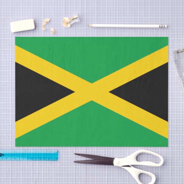 Jamaica, decoración de papel higiénico de la bande (Artesanía)