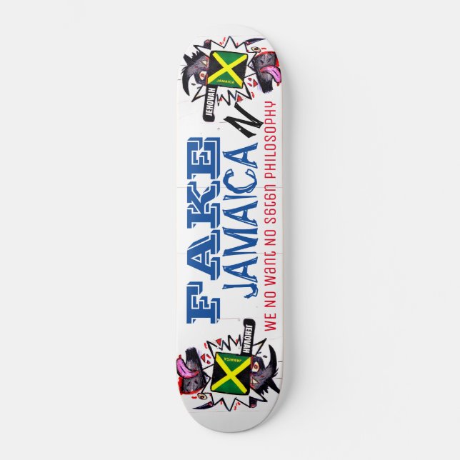 JAMAICA FALSA / KILLGOAT Skateboard (Anverso)