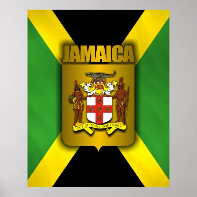 Jamaica Gold Label Posters & Prints (Frente)