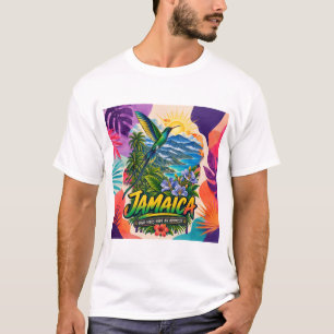 Jamaica Good Vibes Have an Address Camiseta