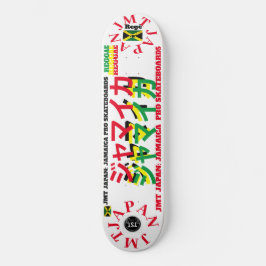 JAMAICA JMT JAPAN 8 Placa de skateboard de 1/4"
