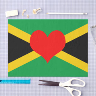 Jamaica, papel higiénico de bandera jamaiquina/mod