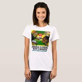JAMAICA PARA LOS AMANTES. Camiseta básica para muj