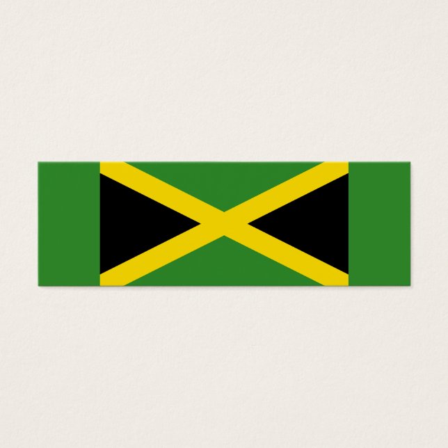 Jamaica - Pequeños marcadores de la bandera jamaiq (Frente)