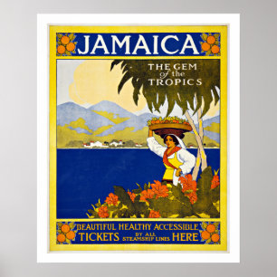 Jamaica: Posters de viajes de época