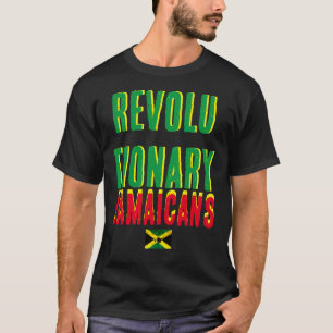 JAMAICANOS REVOLUCIONARIOS Camiseta oscura básica