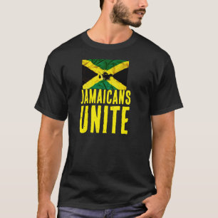 JAMAIQUINOS UNIDOS Camiseta Básica Oscura