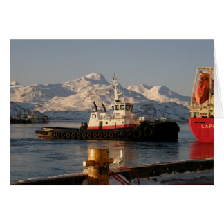 James Dunlap Tugboat en el puerto holandés, AK