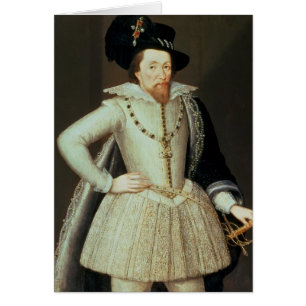James I, retrato de la mitad-longitud