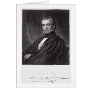 James Knox Polk, grabado por Henry Bryan Pasillo