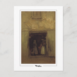 James McNeill Whistler #10 - Tarjeta postal de art