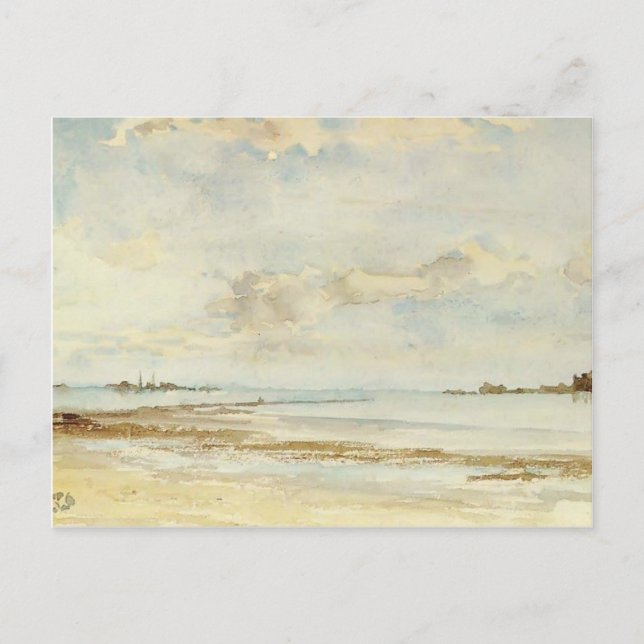 James McNeill Whistler: Nota en azul y opal (Anverso)