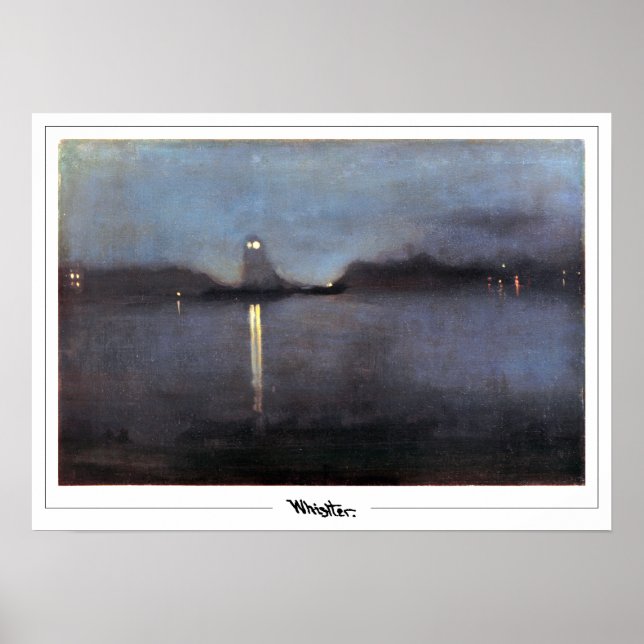 James McNeill Whistler Zedign Poster de Arte #36 (Frente)