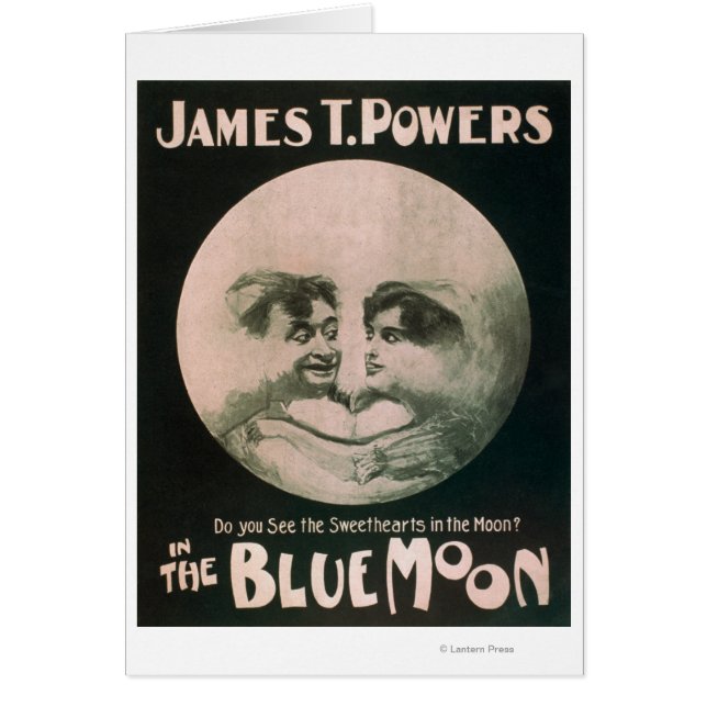 James T. Powers in the Blue Moon Theater (Frente)