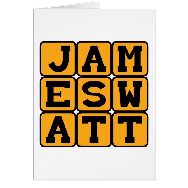 James Watt, inventor escocés (Frente)