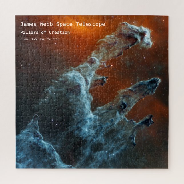 James Webb Pillars of Creation Puzzle (Vertical)