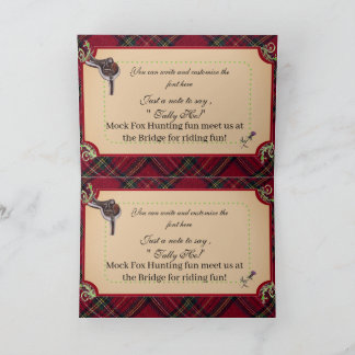 jamie & poppy tartan hunt