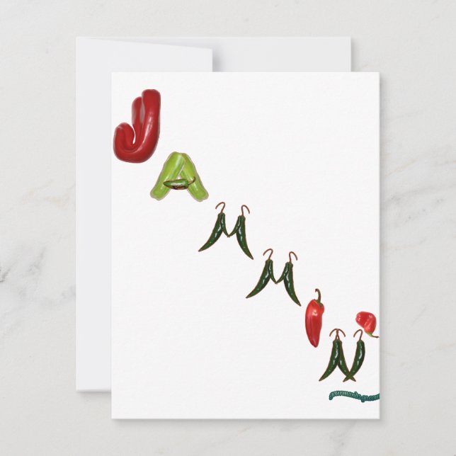 Jammin' Chili Peppers (Anverso)