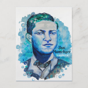 Jan Matzeliger - Postal del inventor negro