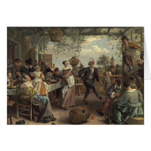 jan steen la pareja bailarina