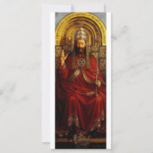 Jan van Eyck Dios Padre en el Trono Arte Fino
