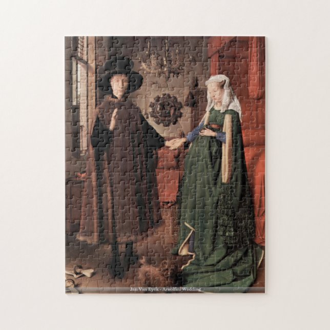 Jan van Eyck - rompecabezas de la boda de (Vertical)
