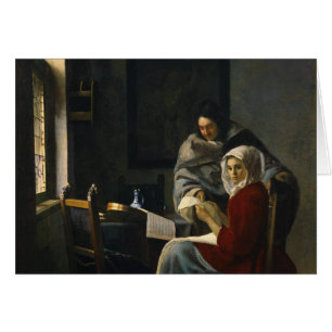 Jan Vermeer - Chica interrumpida por su música