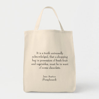 Jane Austen Parafraseada Bolsa de Compras
